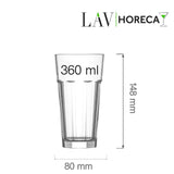 Pahar inalt Amsterdam 360 ml, LAV