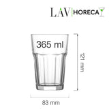 Pahar inalt Amsterdam 365 ml, LAV