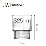 Pahar Istanbul low, 325 ml, LAV