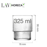 Pahar Istanbul low, 325 ml, LAV