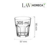 Pahar mic Amsterdam, 305 ml, LAV