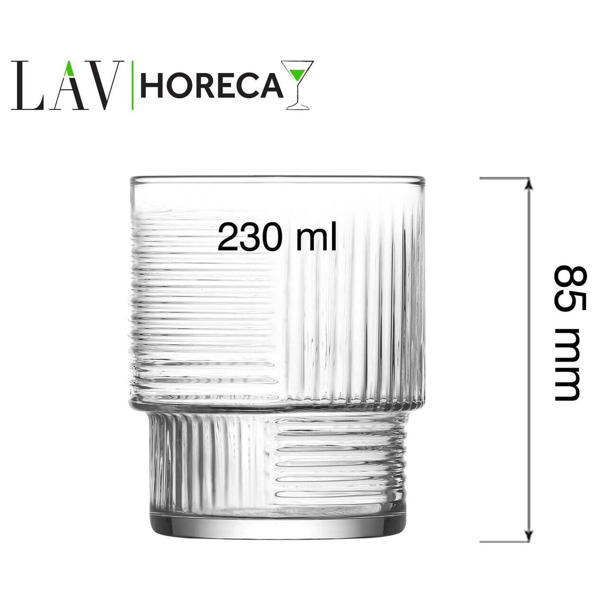 Pahar mic Istanbul, 230ml, LAV