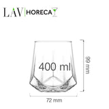 Pahar pentru whisky Verona 400 ml, LAV