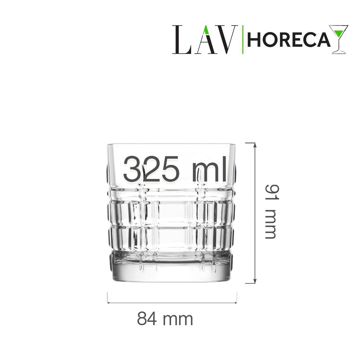 Pahar  whiskey Glasgow 325 ml, LAV