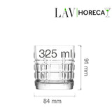 Pahar  whiskey Glasgow 325 ml, LAV