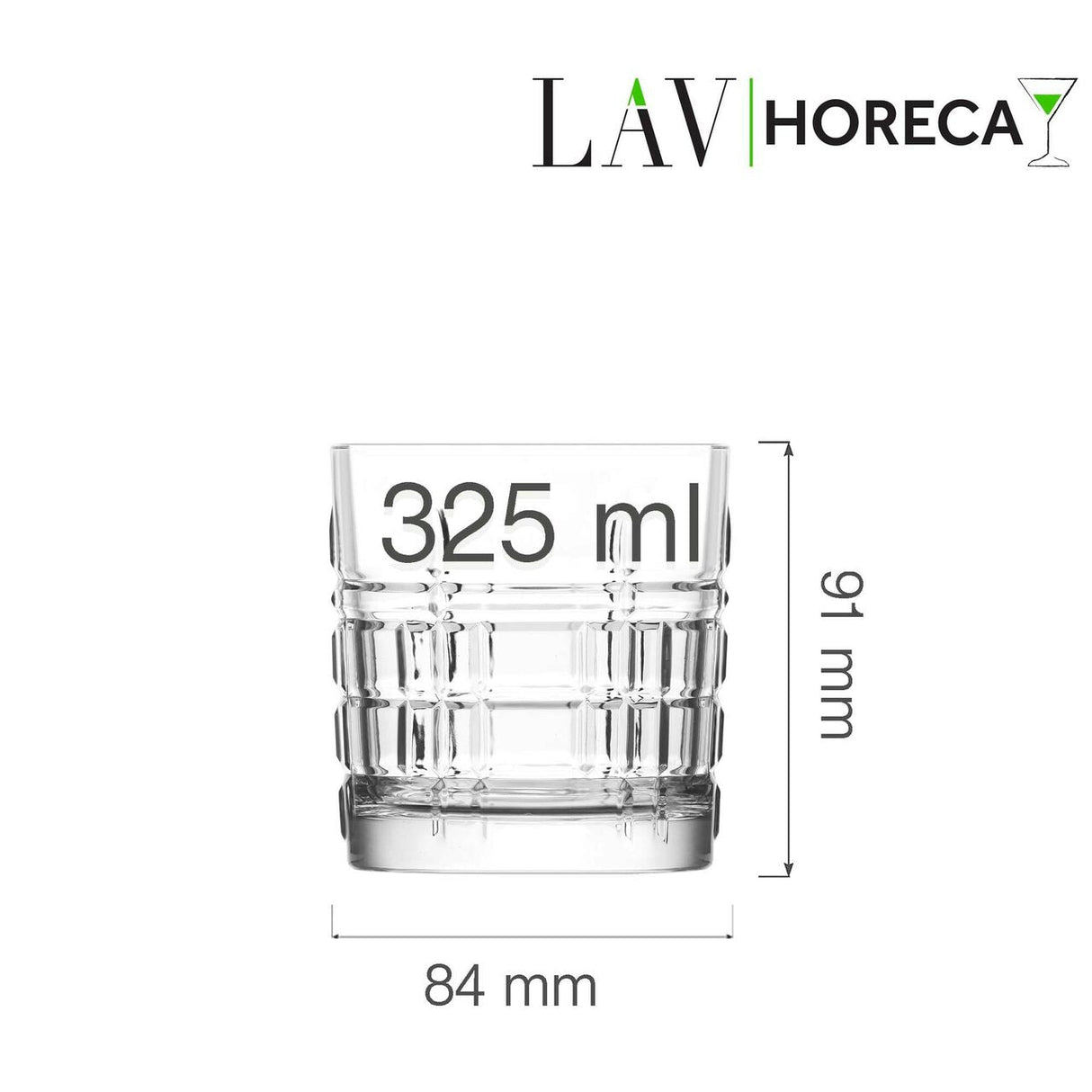 Pahar  whiskey Glasgow 325 ml, LAV