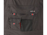 PANTALONI DE LUCRU CU PIEPTAR, BASALT, MARIMEA XL Yato YT - 80156 - Pantaloni de lucuru cu pieptar, 267 g, rezistent Yato - scule electrice si unelte profesionale - BricoMart