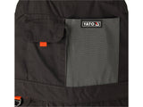 PANTALONI DE LUCRU CU PIEPTAR, PEGMA, MARIMEA M Yato YT - 80189 - Pantaloni de lucuru cu pieptar, 267 g, rezistent Yato - scule electrice si unelte profesionale - BricoMart