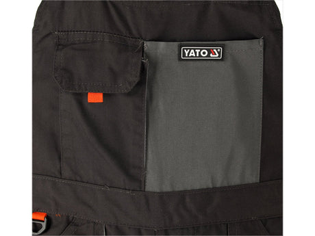 PANTALONI DE LUCRU CU PIEPTAR, PEGMA, MARIMEA XL Yato YT - 80192 - Pantaloni de lucuru cu pieptar, 267 g, rezistent Yato - scule electrice si unelte profesionale - BricoMart