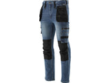 PANTALONI DE LUCRU, JEANS, CU ELASTAN, MARIMEA XL Yato YT - 79054 - 325 g, rezistent Yato - scule electrice si unelte profesionale - BricoMart