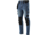 PANTALONI DE LUCRU, JEANS, CU ELASTAN, MARIMEA XL Yato YT - 79054 - 325 g, rezistent Yato - scule electrice si unelte profesionale - BricoMart
