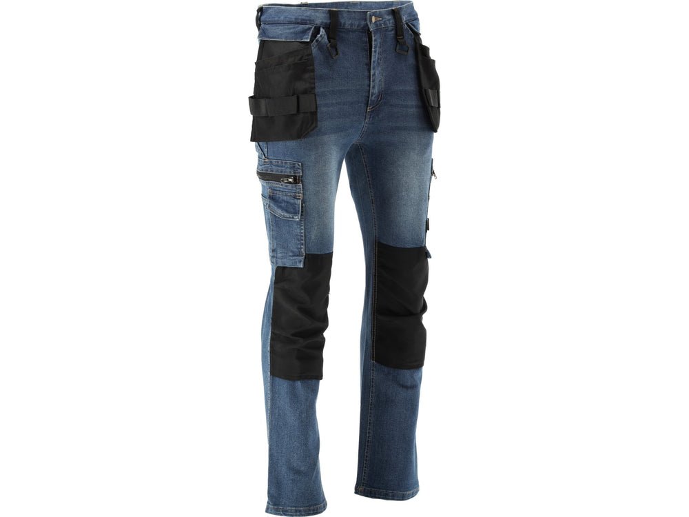PANTALONI DE LUCRU, JEANS, CU ELASTAN, MARIMEA XL Yato YT - 79054 - 325 g, rezistent Yato - scule electrice si unelte profesionale - BricoMart
