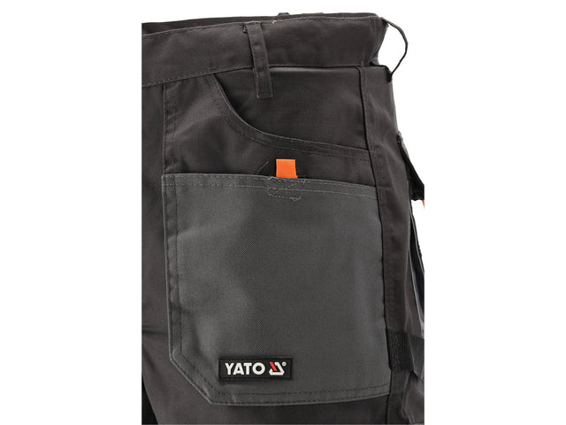 PANTALONI DE LUCRU PEGMA, MARIMEA L/XL Yato YT - 80185 - 267 g, rezistent Yato - scule electrice si unelte profesionale - BricoMart