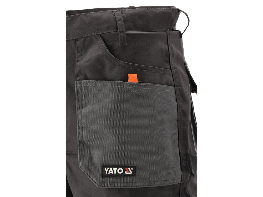PANTALONI DE LUCRU PEGMA, MARIMEA XL Yato YT - 80186 - 267 g, rezistent Yato - scule electrice si unelte profesionale - BricoMart