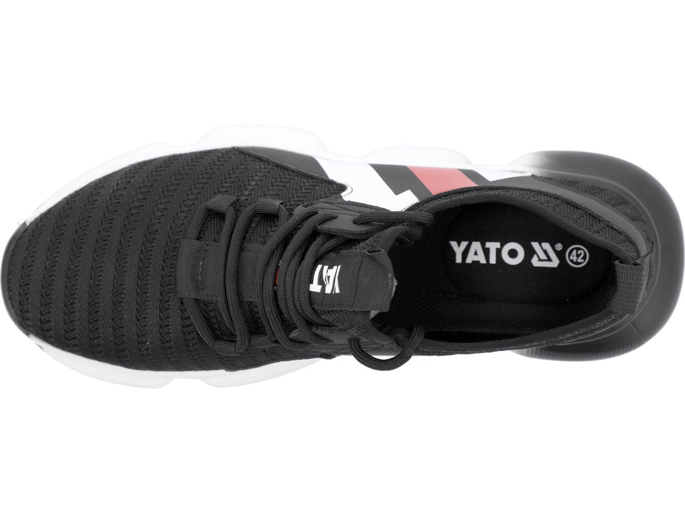 Pantofi de lucru sport Paeirs Yato YT - 80645, mărimea 43 ,usori , AIR MESH + piele din microfibră YATO - scule electrice si unelte profesionale - BricoMart