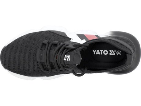 Pantofi de lucru sport Paeirs Yato YT - 80645, mărimea 43 ,usori , AIR MESH + piele din microfibră YATO - scule electrice si unelte profesionale - BricoMart