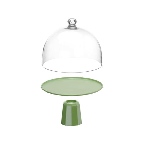 Platou Metropolis, verde, 300mm Fine Dine