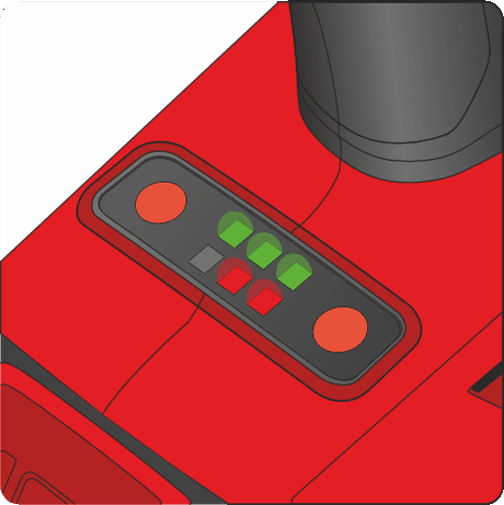 Pistol de impact Yato YT - 8277935 , 18V 800NM 2 x bateri 4Ah+ Incarcator , 0 - 2600 min , motor fara perii YATO - scule electrice si unelte profesionale - BricoMart