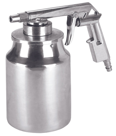 Pistol de sablare original Einhell cu alimentare rapida, accesorii compresor, recipient de material de sablare de 1 l, maneta de declansare constanta, carcasa din aluminiu, pana la 8 bar, inclusiv niplu de dop Einhell - scule electrice si unelte profesionale - BricoMart