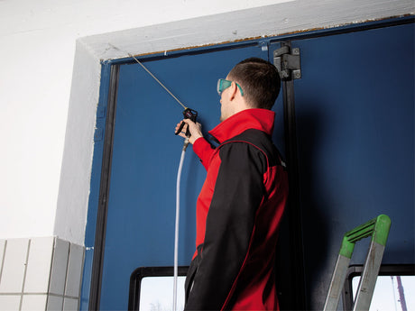 Pistol de suflat original Einhell lung cu duza de 500 mm, accesorii compresor, duza lunga de 50 cm, pentru max. 8 bar, niplu pentru cuplare rapida Einhell - scule electrice si unelte profesionale - BricoMart