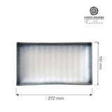 Platou dreptunghiular Fine Dine, Silk, 272x150 mm