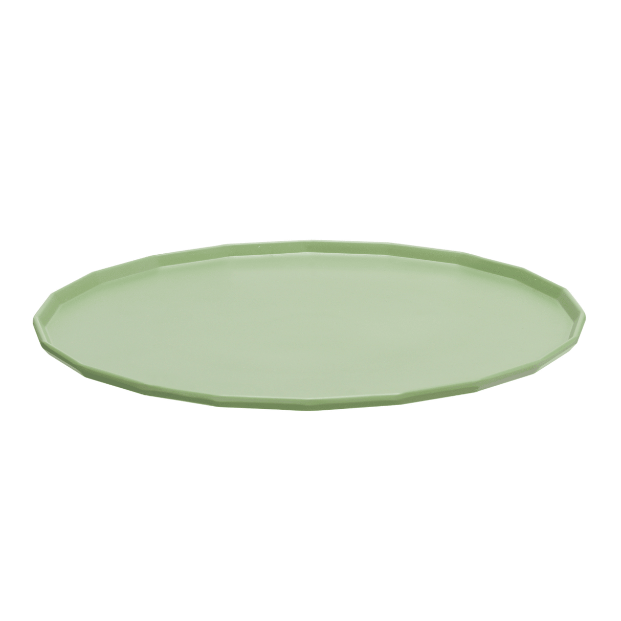 Platou Metropolis, verde, 300mm Fine Dine