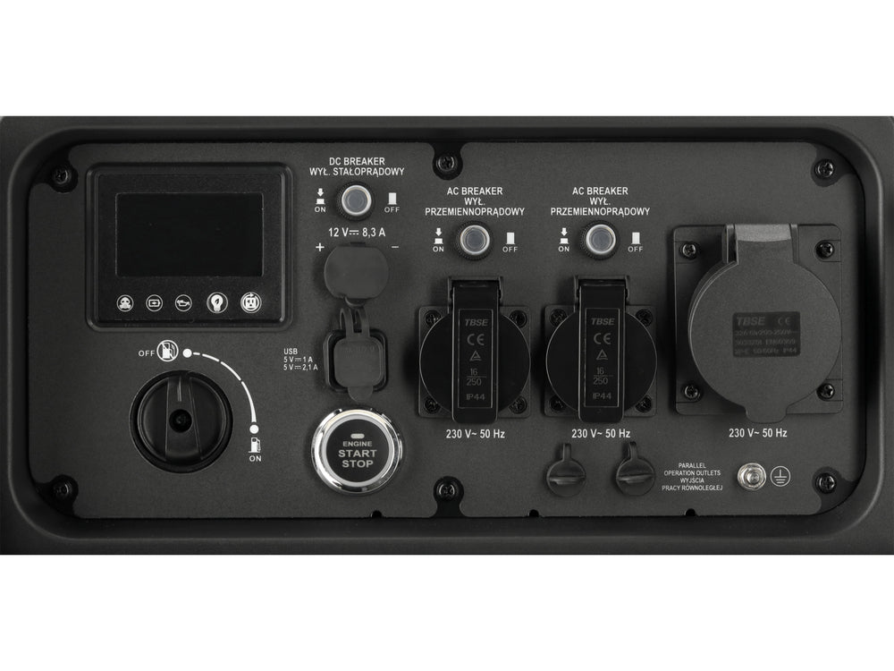 YATO YT-85486 5000W, 5KW teljesítményű inverteres generátor 