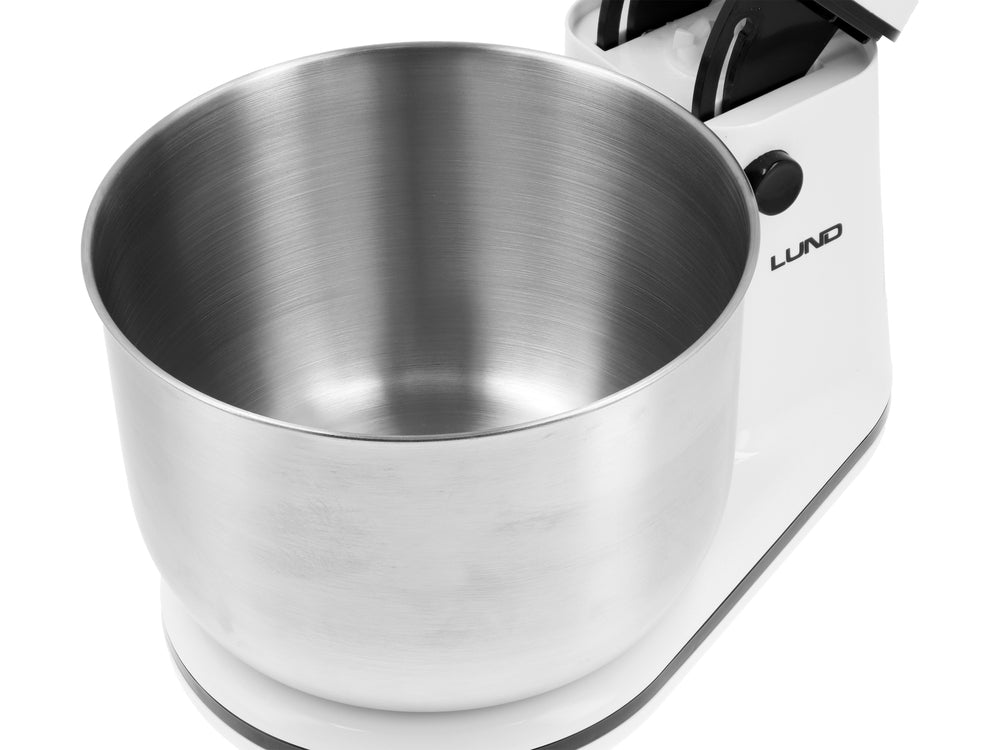 MIXER DE MÂNĂ CU BOL DIN OȚEL INOXIDABIL Lund 67791 , 500W , 3 L , Turbo , 700 W , sistem de răcire eficient