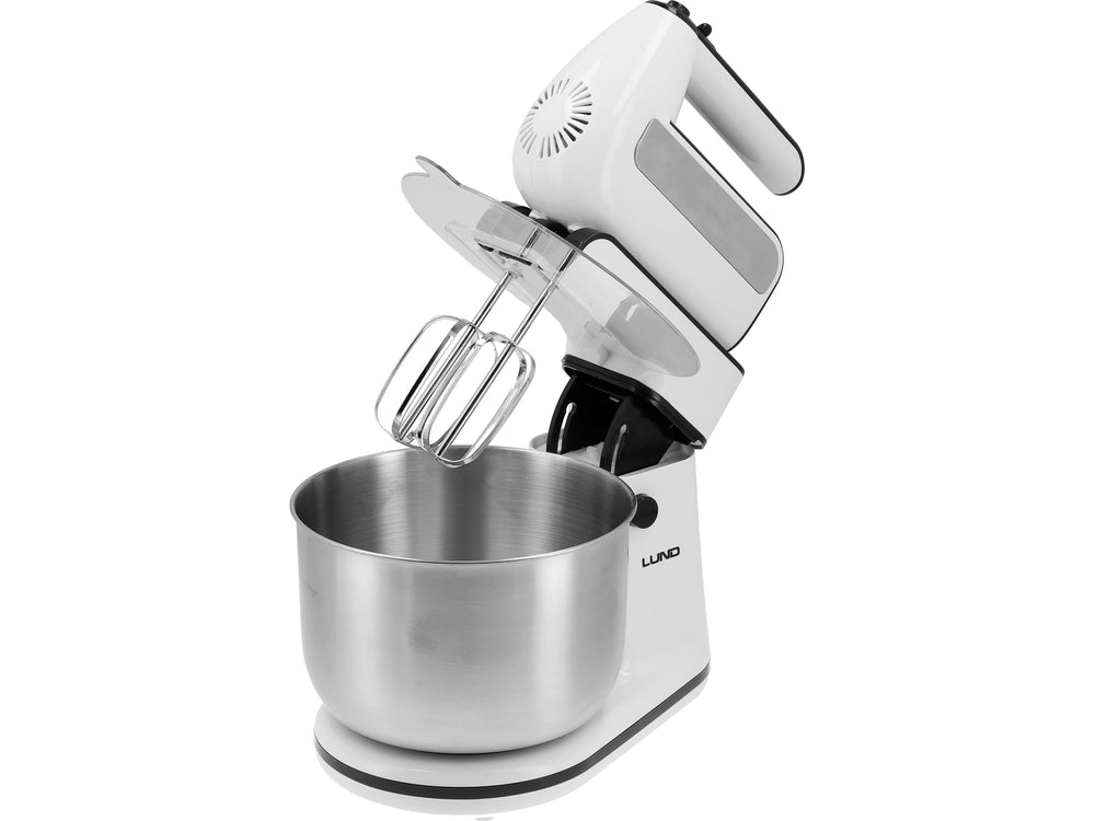 MIXER DE MÂNĂ CU BOL DIN OȚEL INOXIDABIL Lund 67791 , 500W , 3 L , Turbo , 700 W , sistem de răcire eficient