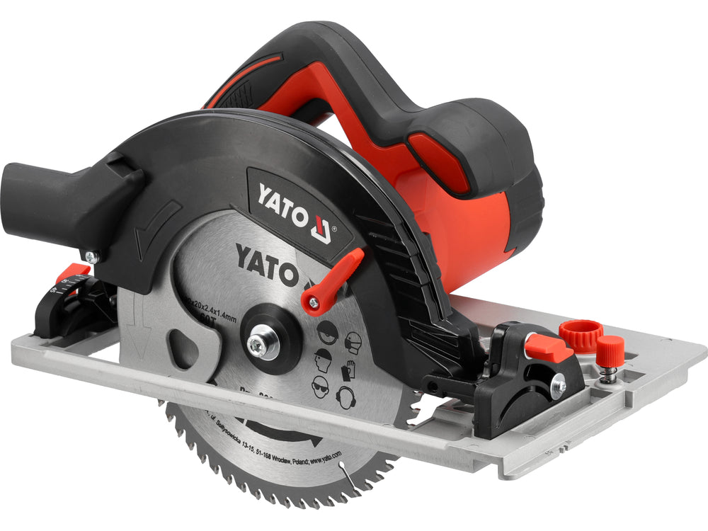 FIERĂSTRĂU CIRCULAR DE MÂNĂ Yato YT-821533 , 190MM , 1600W , 5500 rpm