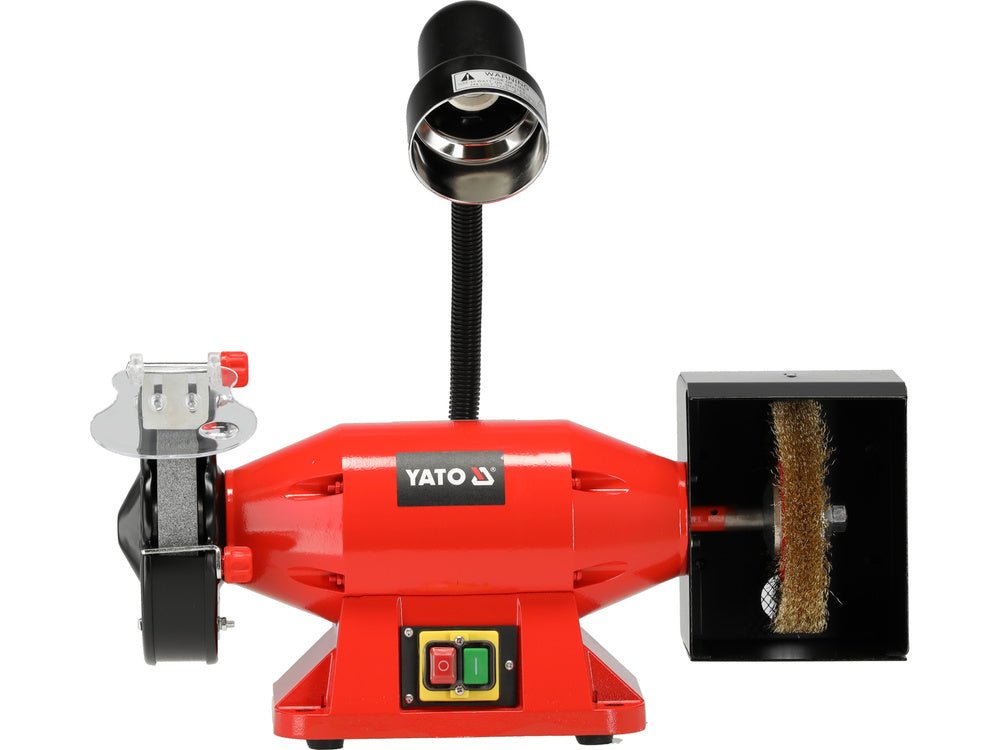 POLIZOR DE BANC CU PERIE YATO YT - 822107 , 520W , 150X32MM , 2980 min YATO - scule electrice si unelte profesionale - BricoMart