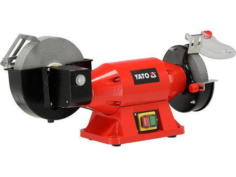 Polizor de banc pentru utilizare umedă/uscată YATO YT - 822112 , 520W, 150x32mm , 2980, 130 min YATO - scule electrice si unelte profesionale - BricoMart