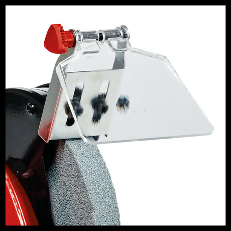 Polizor umed - uscat Einhell TC - WD 200/150, 250 W, pentru slefuire umeda si uscata, constructie metalica compacta, fereastra de protectie impotriva scanteilor, incl. discuri de slefuire grosiera si umeda Einhell - scule electrice si unelte profesionale - BricoMart