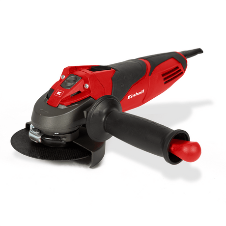 Polizor unghiular Einhell TE - AG 125/750 Kit, 750 W, sistem de blocare a axului, vibratii reduse, incl. 1x disc abraziv diamantat, protectie disc abraziv, intr - o geanta de transport Einhell - scule electrice si unelte profesionale - BricoMart