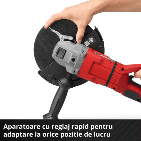 Polizor unghiular fara fir Einhell TP - AG 36/230 - 22 Li BL - Solo - 2200 W BricoMart - scule electrice si unelte profesionale - BricoMart