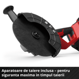 Polizor unghiular fara fir Einhell TP - AG 36/230 - 22 Li BL - Solo - 2200 W BricoMart - scule electrice si unelte profesionale - BricoMart