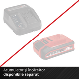 Polizor unghiular pe acumulator Einhell Professional TP - AG 18/125 CE Q Li Power X - Change, 18 V, 900 W, Ø 125 mm, adancime de taiere 33 mm, motor fara perii, electronica de viteza continua, fara disc de taiere sau acumulator Einhell - scule electrice si unelte profesionale - BricoMart