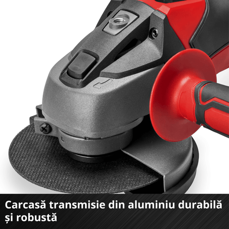 Polizor unghiular pe acumulator Einhell TC - AG 18/115 Li - Solo Power X - Change , 18 V, diametru disc 115 mm, adancime de taiere 28 mm, pornire lina, fara disc de taiere, fara acumulator Einhell - scule electrice si unelte profesionale - BricoMart