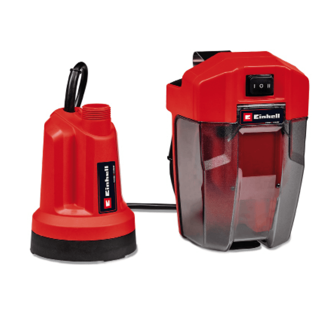 Pompa de apa clarificata Einhell GE - SP 18 LL Li - Solo Power X - Change cu acumulator Li - ion, 18V, aspiratie plana pana la 1 mm, 108 W, 4500 l/h, 0,8 bar, livrata fara acumulator si incarcator Einhell - scule electrice si unelte profesionale - BricoMart