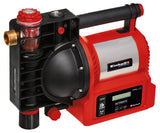 Pompa de apa menajera Einhell GE - AW 1246 N FS, 1.200 wati, indicator nivel apa, indicator murdarie/aspiratie, protectie la mers fara apa, protectie la oparire, prefiltru cu supapa de sens, senzor de debit Einhell - scule electrice si unelte profesionale - BricoMart