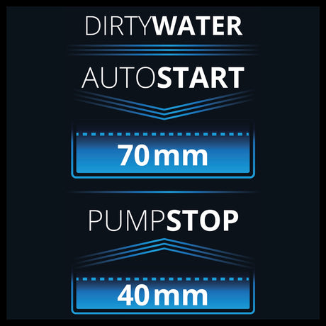 Pompa de apa murdara Einhell GE - DP 6935 A ECO, 690 W, max. 17500 l/h, dimensiunea corpurilor straine pana la 35 mm, senzor de apa cu 3 inaltimi de pornire automate ale senzorului, mod continuu, inclusiv conexiune universala Einhell - scule electrice si unelte profesionale - BricoMart