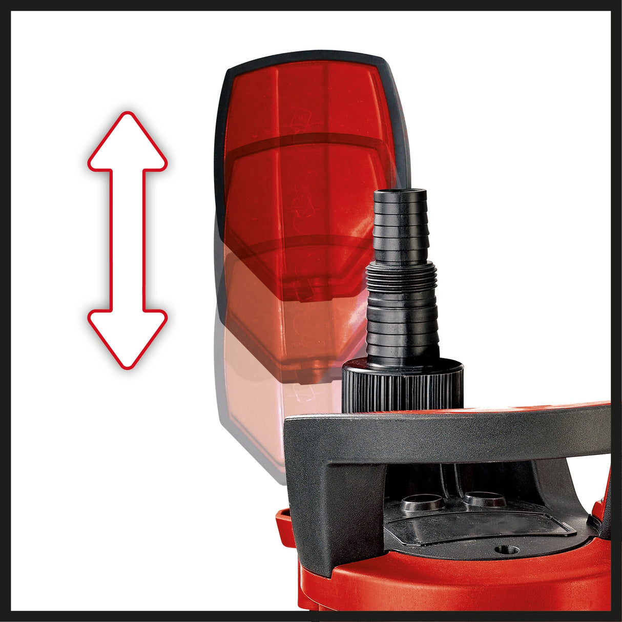 Pompa de apa murdara Einhell GE - DP 7330 LL ECO (730W, Ø30 mm particule straine, capacitate 16.500 L/h, control nivel extractie, plutitor, maner de transport Einhell - scule electrice si unelte profesionale - BricoMart