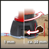 Pompa de apa murdara Einhell GE - DP 7330 LL ECO (730W, Ø30 mm particule straine, capacitate 16.500 L/h, control nivel extractie, plutitor, maner de transport Einhell - scule electrice si unelte profesionale - BricoMart