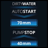 Pompa de apa murdara Einhell GE - DP 7935 NA ECO, Eco Power, 790 W, max. 19.000 l/h, potrivita pentru particule cu dimensiunea de pana la 35 mm, Aquasensor cu 3 inaltimi automate de pornire a senzorulu Einhell - scule electrice si unelte profesionale - BricoMart