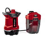 Pompa de apa murdara pe acumulator Einhell GE - DP 18/25 Li - Solo Power X - Change (18 V, debit 7.500 l/h, inaltime de 5 m, moduri ECO si BOOST, fara acumulator Einhell - scule electrice si unelte profesionale - BricoMart
