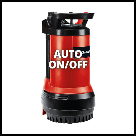 Pompa de butoi pentru apa de ploaie Einhell GE - PP 5555 RB - A, 550 wati, pompa combinata 2 in 1 - pompa submersibila de presiune si butoi pentru apa de ploaie, functie automata cu protectie la mers in gol, actionare multietajata a pompei Einhell - scule electrice si unelte profesionale - BricoMart
