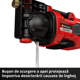 Pompa de gradina pe acumulator Einhell AQUINNA 18/30 F LED Power X - Change (18 V, debit max. 3.000 l/h, 2 sloturi pentru baterii, timp de functionare dublu, moduri ECO/BOOST, prefiltru, fara acumulator Einhell - scule electrice si unelte profesionale - BricoMart