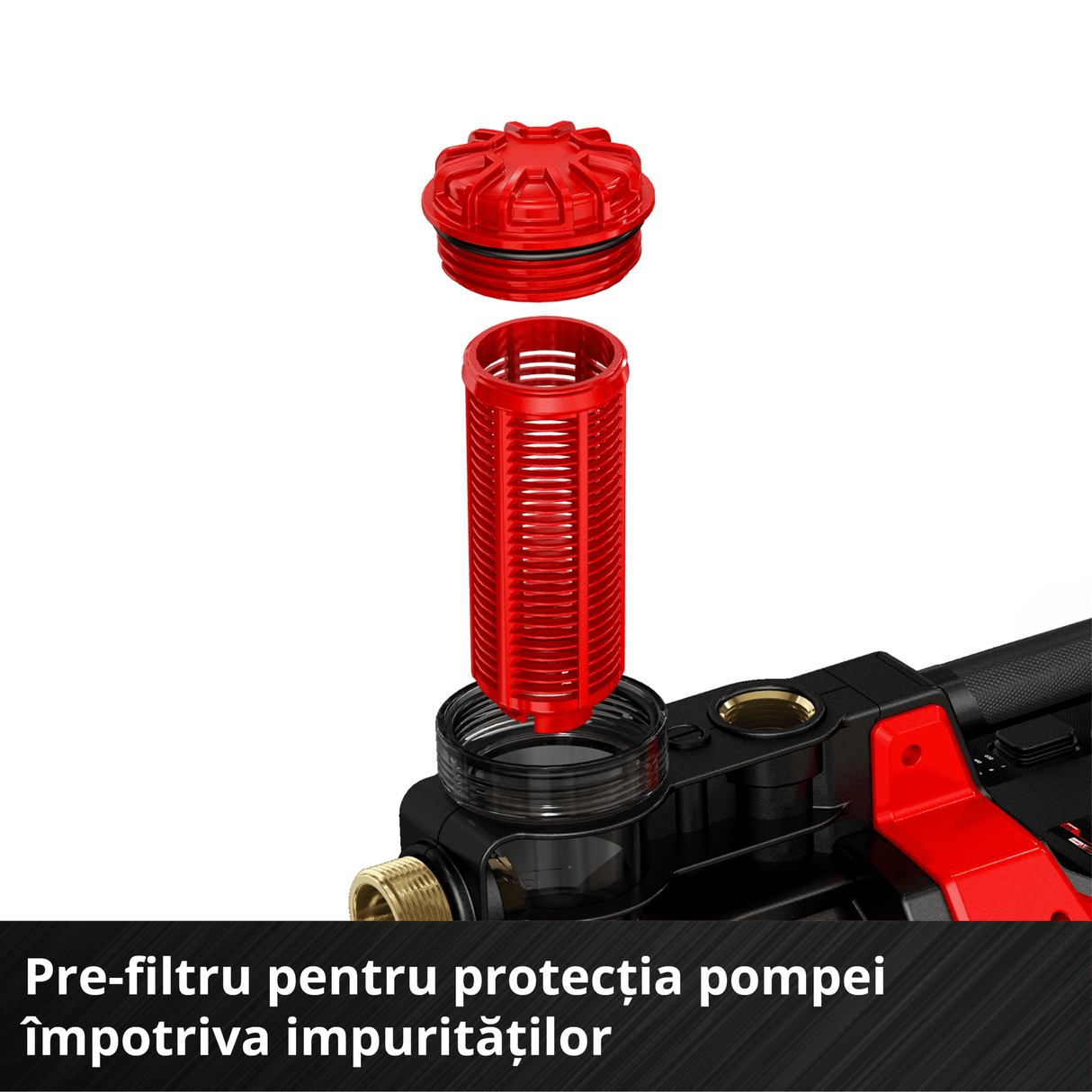 Pompa de gradina pe acumulator Einhell AQUINNA 18/30 F LED Power X - Change (18 V, debit max. 3.000 l/h, 2 sloturi pentru baterii, timp de functionare dublu, moduri ECO/BOOST, prefiltru, fara acumulator Einhell - scule electrice si unelte profesionale - BricoMart