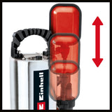 Pompa pentru apa murdara Einhell GC - DP 6315 N, 630 W, Ø15 mm particule straine, capacitate de debit 17.000 L/h, plutitor, maner de transport, infasurare cablu intern Einhell - scule electrice si unelte profesionale - BricoMart