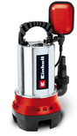 Pompa pentru apa murdara Einhell GC - DP 6315 N, 630 W, Ø15 mm particule straine, capacitate de debit 17.000 L/h, plutitor, maner de transport, infasurare cablu intern Einhell - scule electrice si unelte profesionale - BricoMart